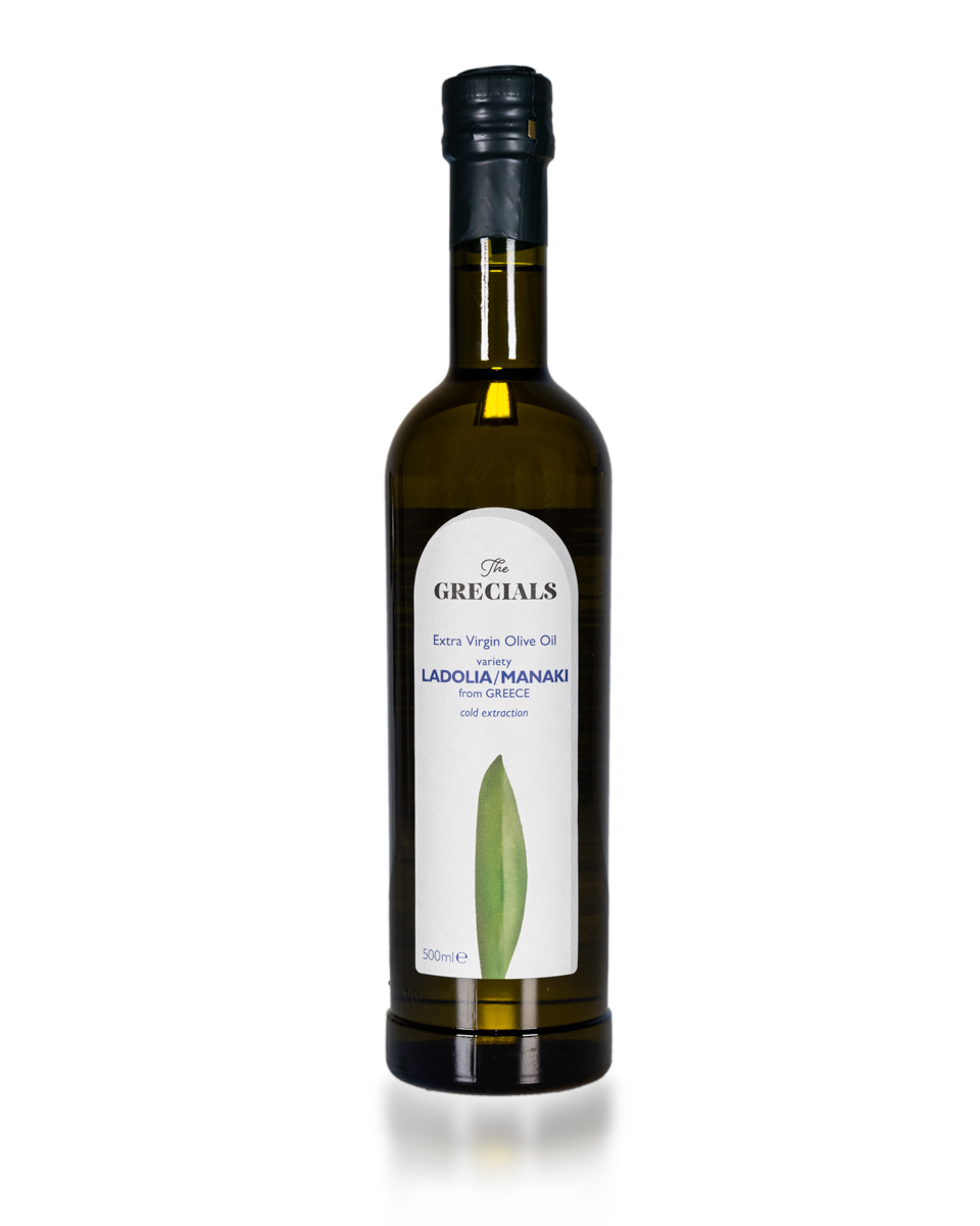 Extra Virgin Olive Oil variety LADOLIA - MANAKI from GREECE cold extraction