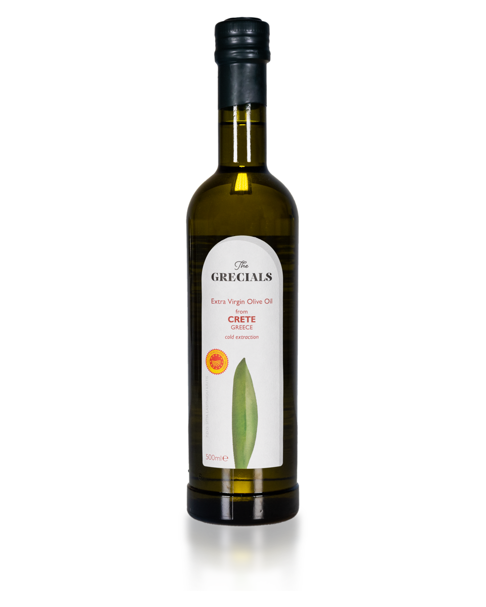 Extra Virgin Olive Oil from CRETE GREECE (P.D.O.) cold extraction
